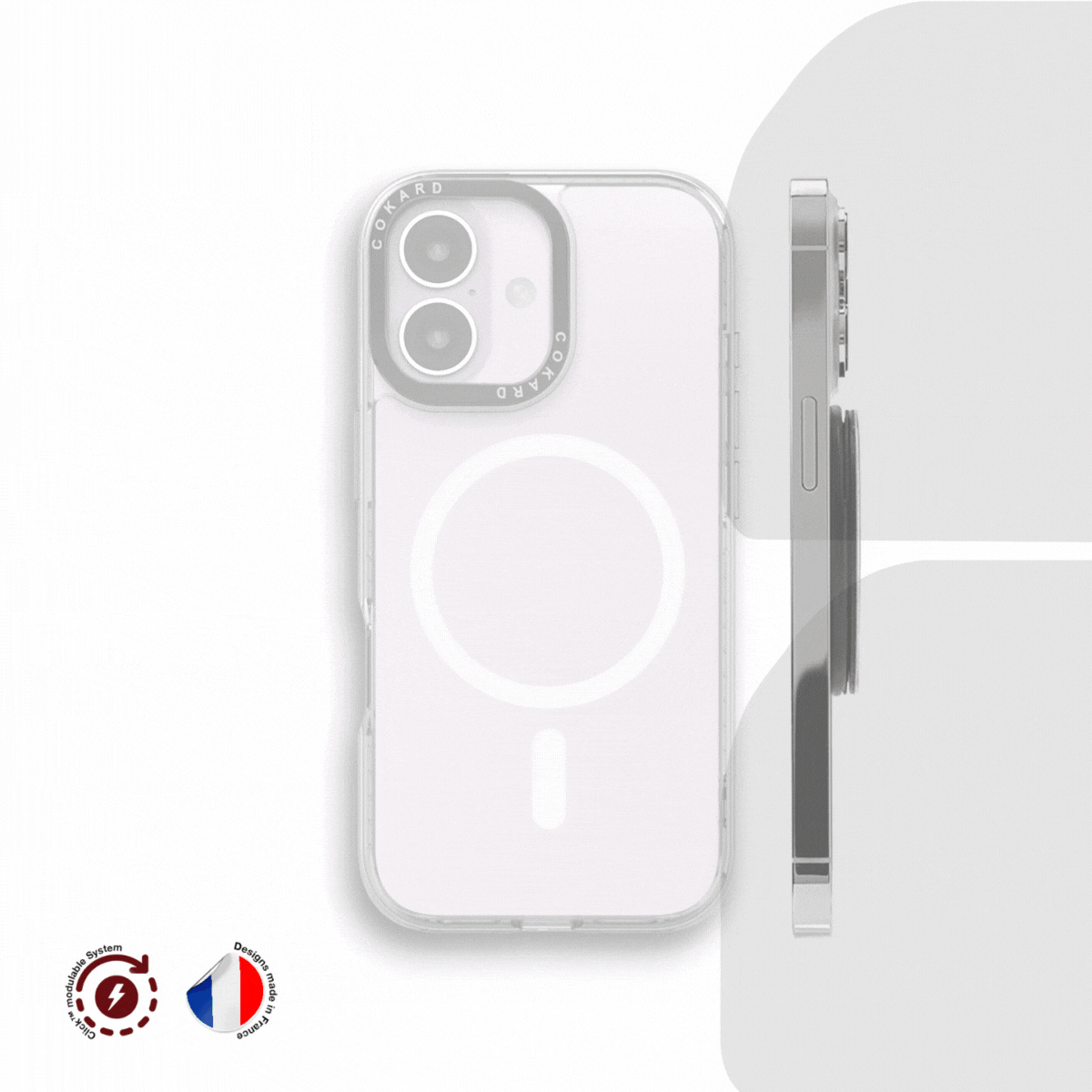 Support téléphone - Cerisier