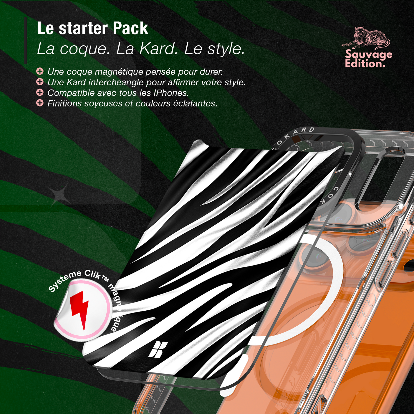 Zèbre blanc - Starter Pack