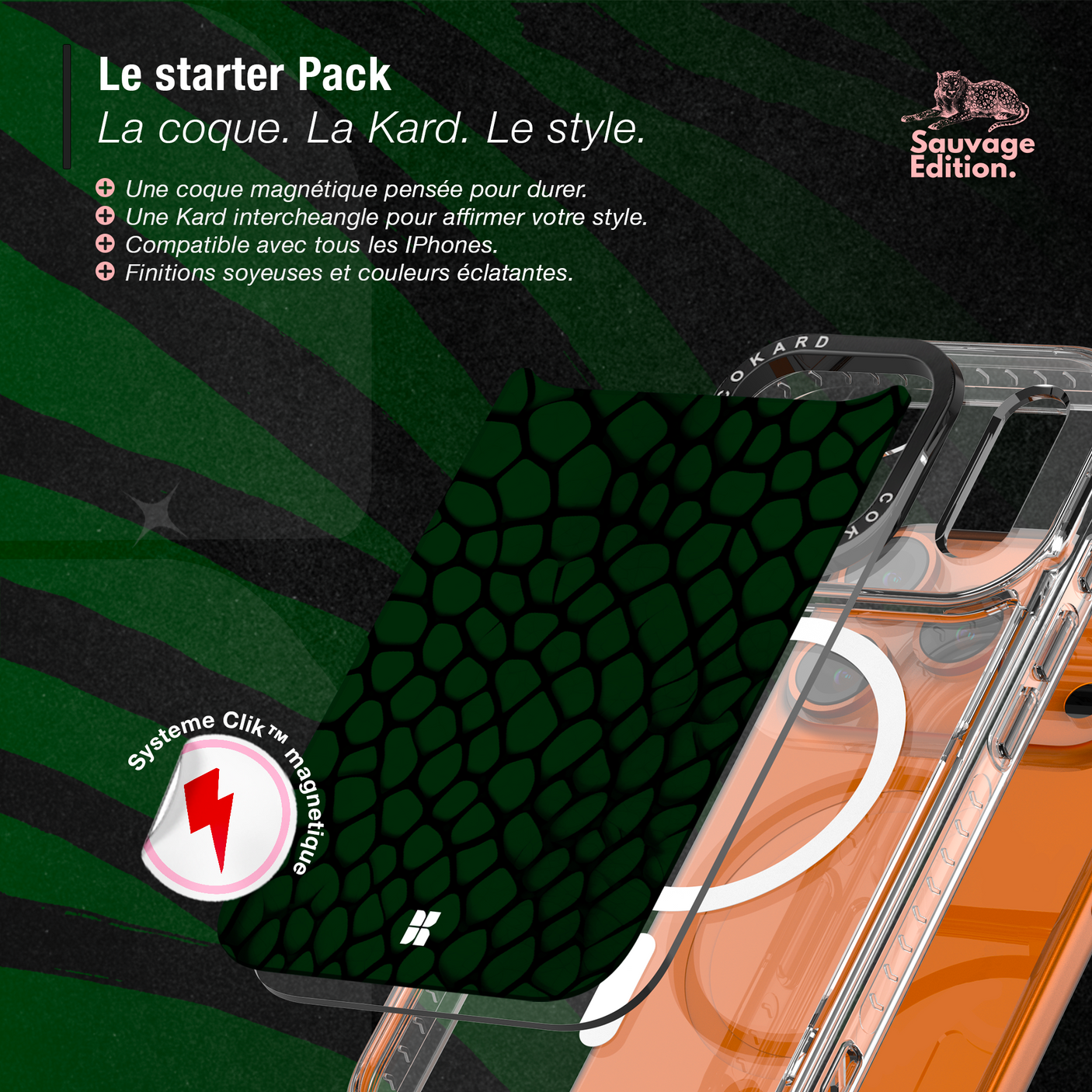 Reptile vert - Starter Pack