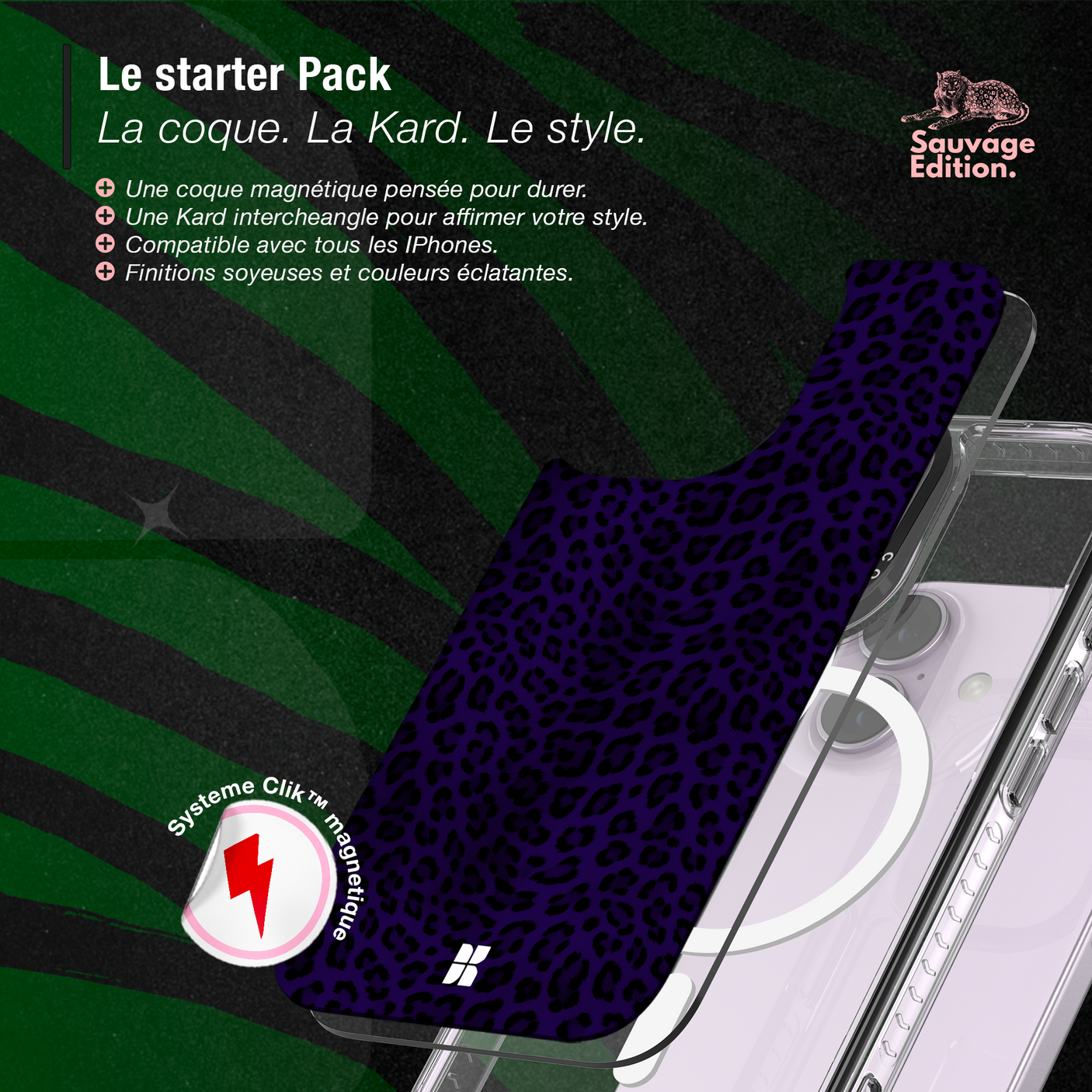 Leopard bleu - Starter Pack