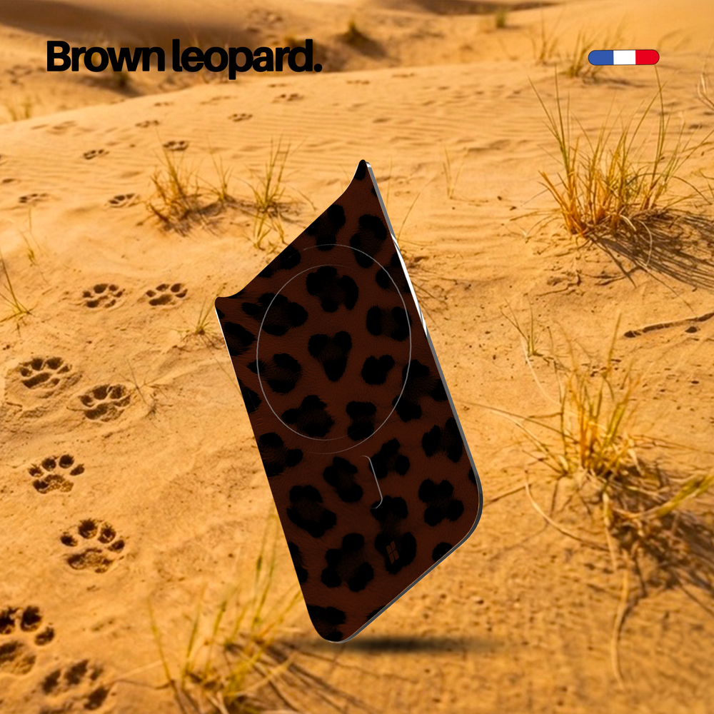 Brown leopard