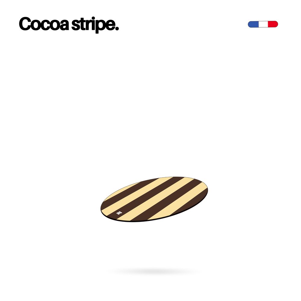 Cocoa stripe