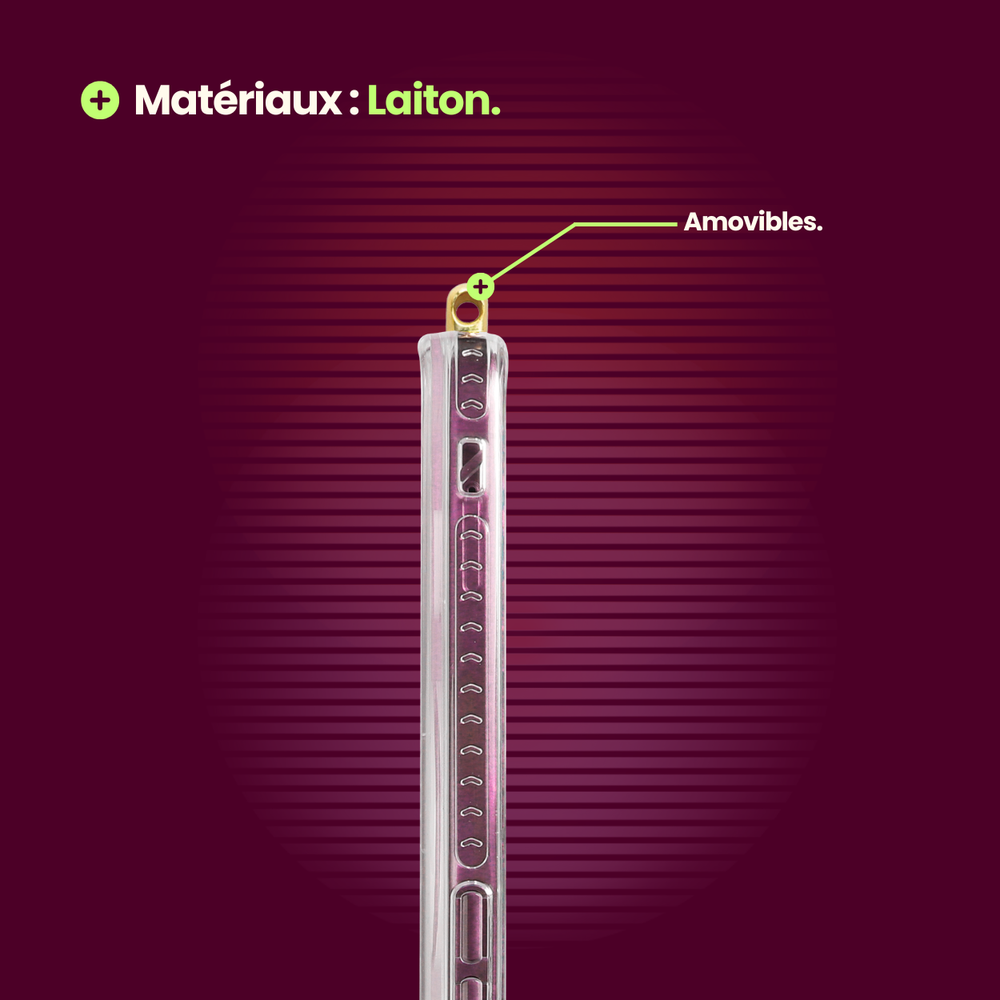 Crochets amovibles
