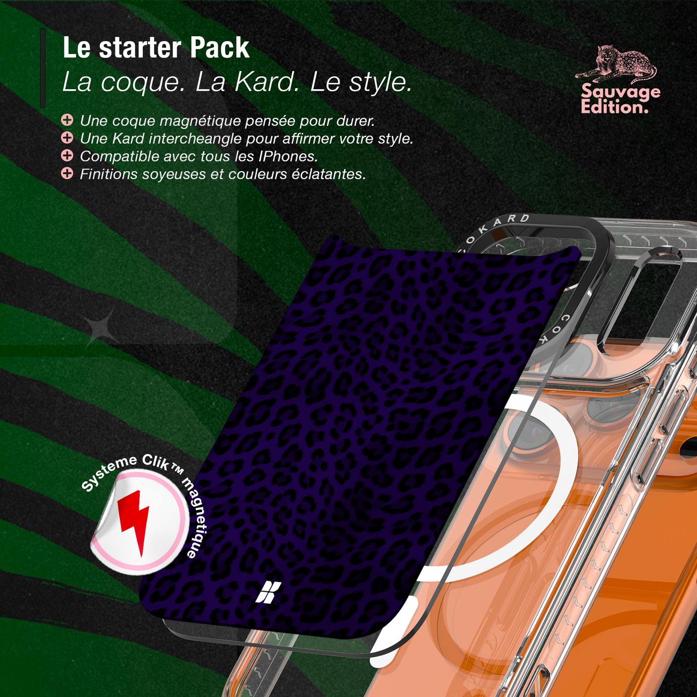 Leopard bleu - Starter Pack