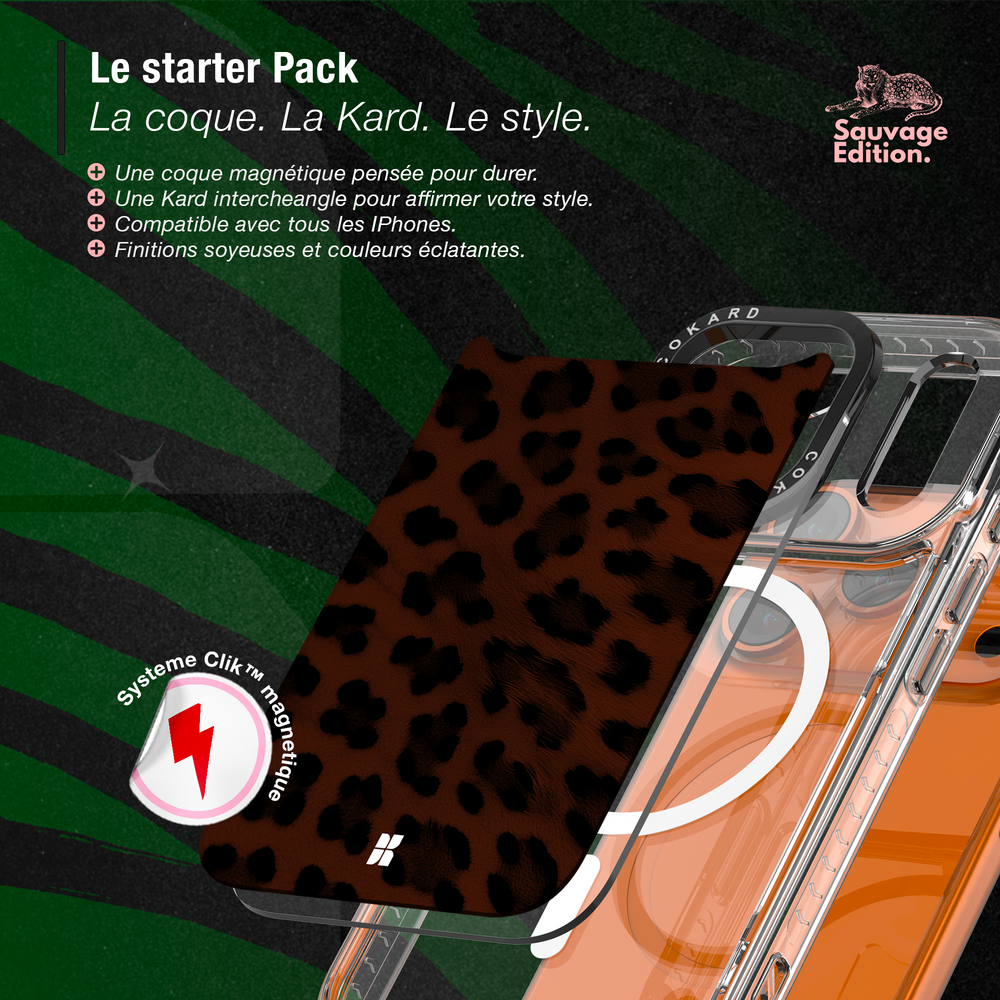 Leopard marron - Starter Pack