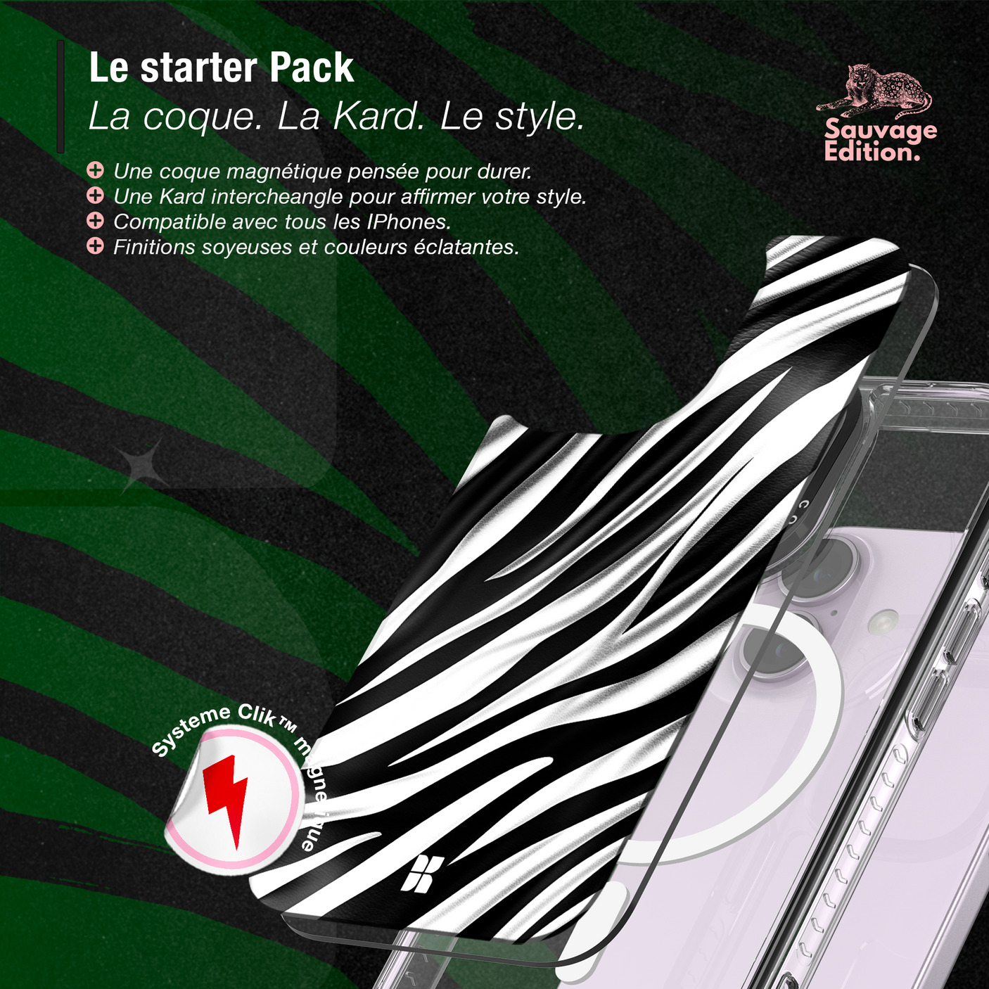 Zèbre blanc - Starter Pack